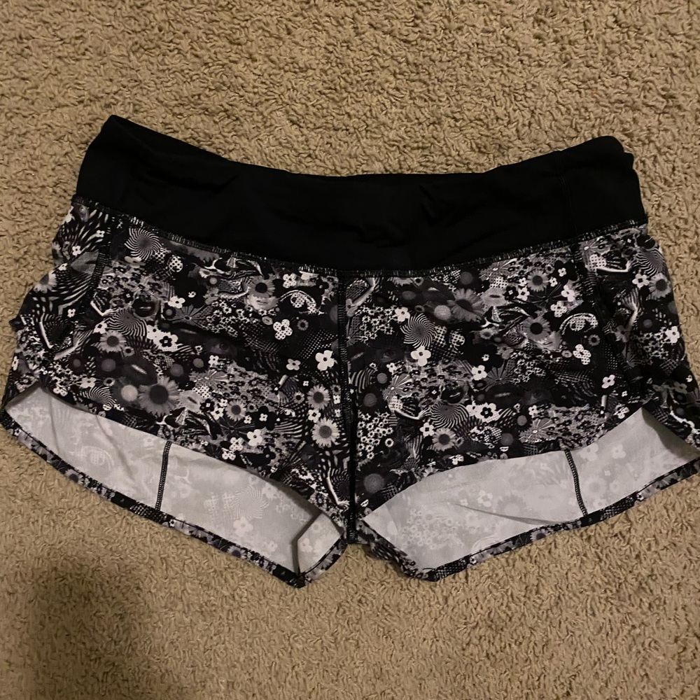 Lululemon Seawheeze Speed Shorts Size 8 VGUC